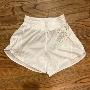 Lululemon white shorts